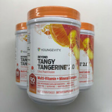 Youngevity Dr Wallach Beyond Tangy Tangerine BTT 2.0 3 Pack Canisters