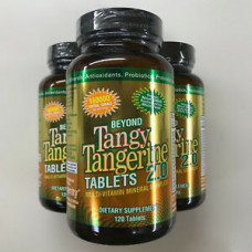 Youngevity Dr. Wallach Beyond Tangy Tangerine BTT 2.0 Tablets - 120 (3 Pack)